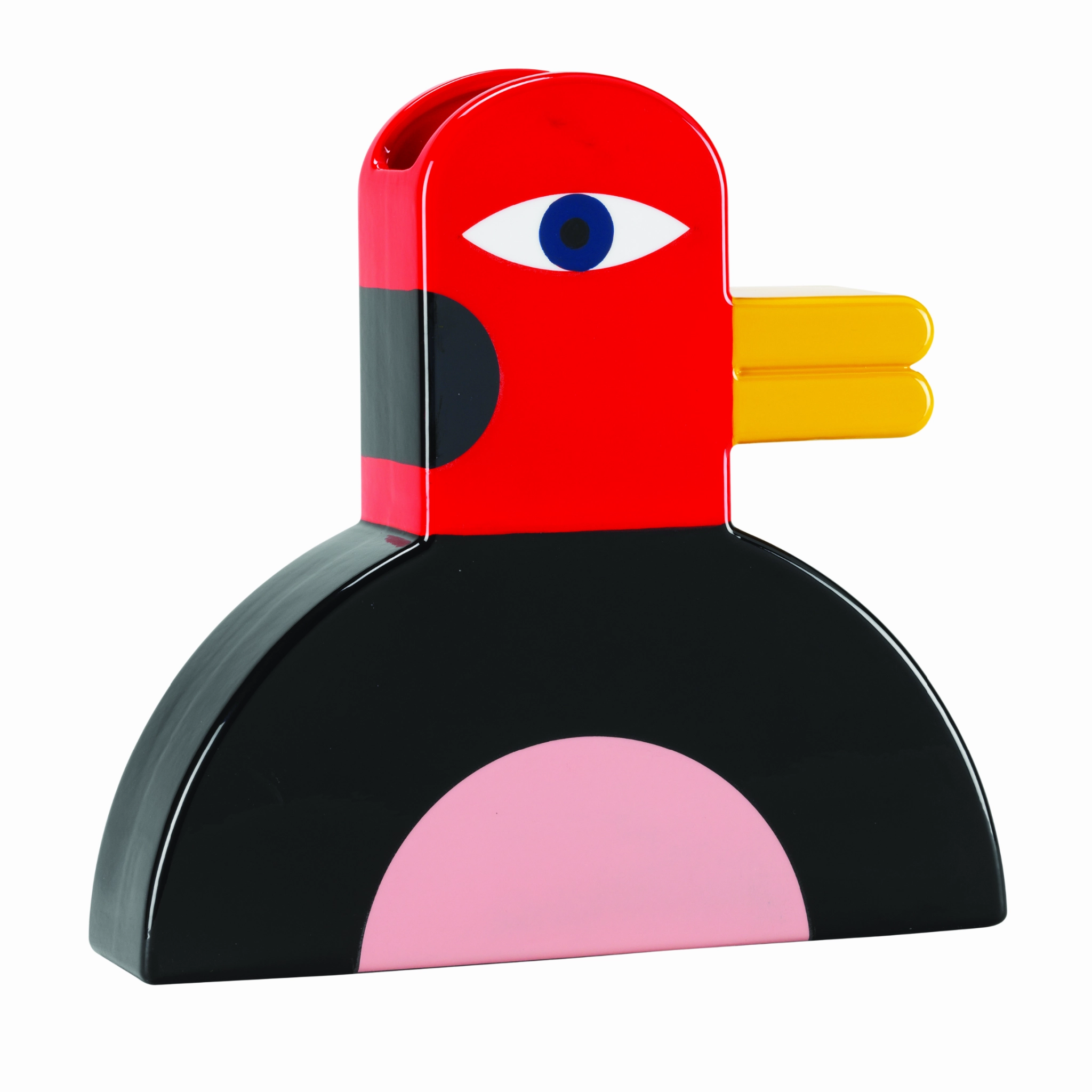 Figurative Duck Ceramic Vase | Qeeboo Oggian Giuggiolo