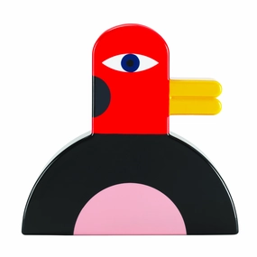 Figurative Duck Ceramic Vase | Qeeboo Oggian Giuggiolo Vase,Glass Vase