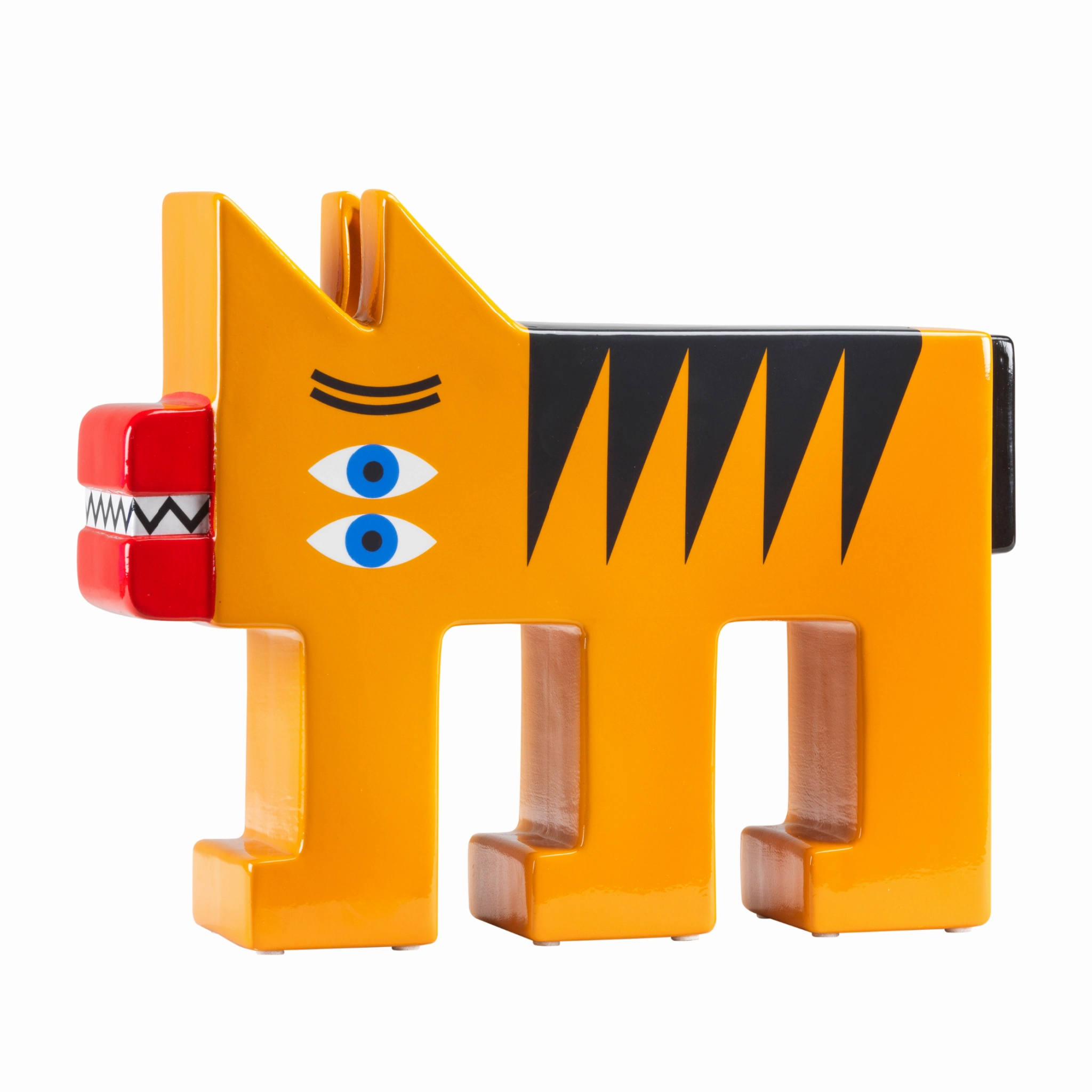Figurative Tiger Ceramic Vase | Qeeboo Turbo