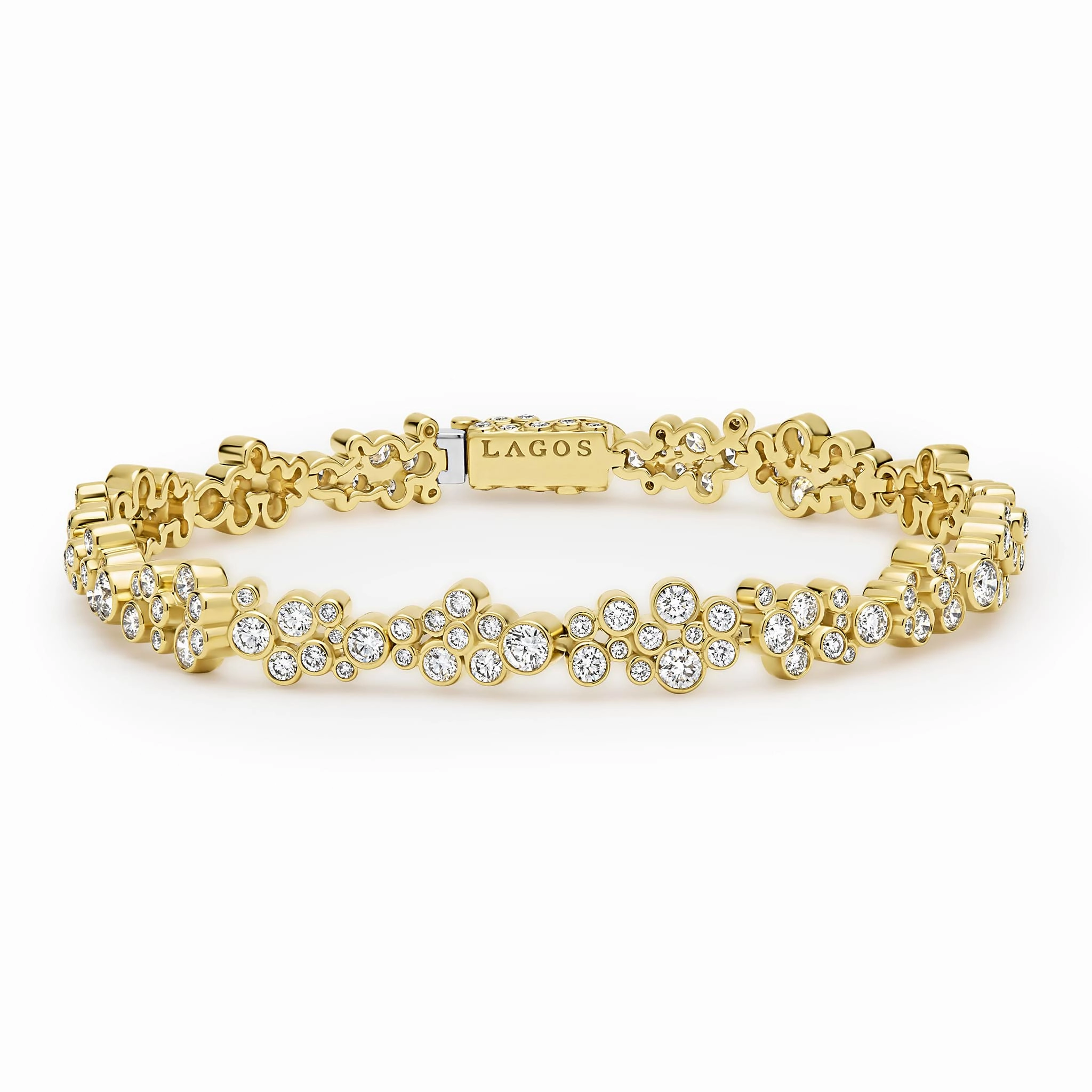 Fizz 18K Diamond Tennis Bracelet