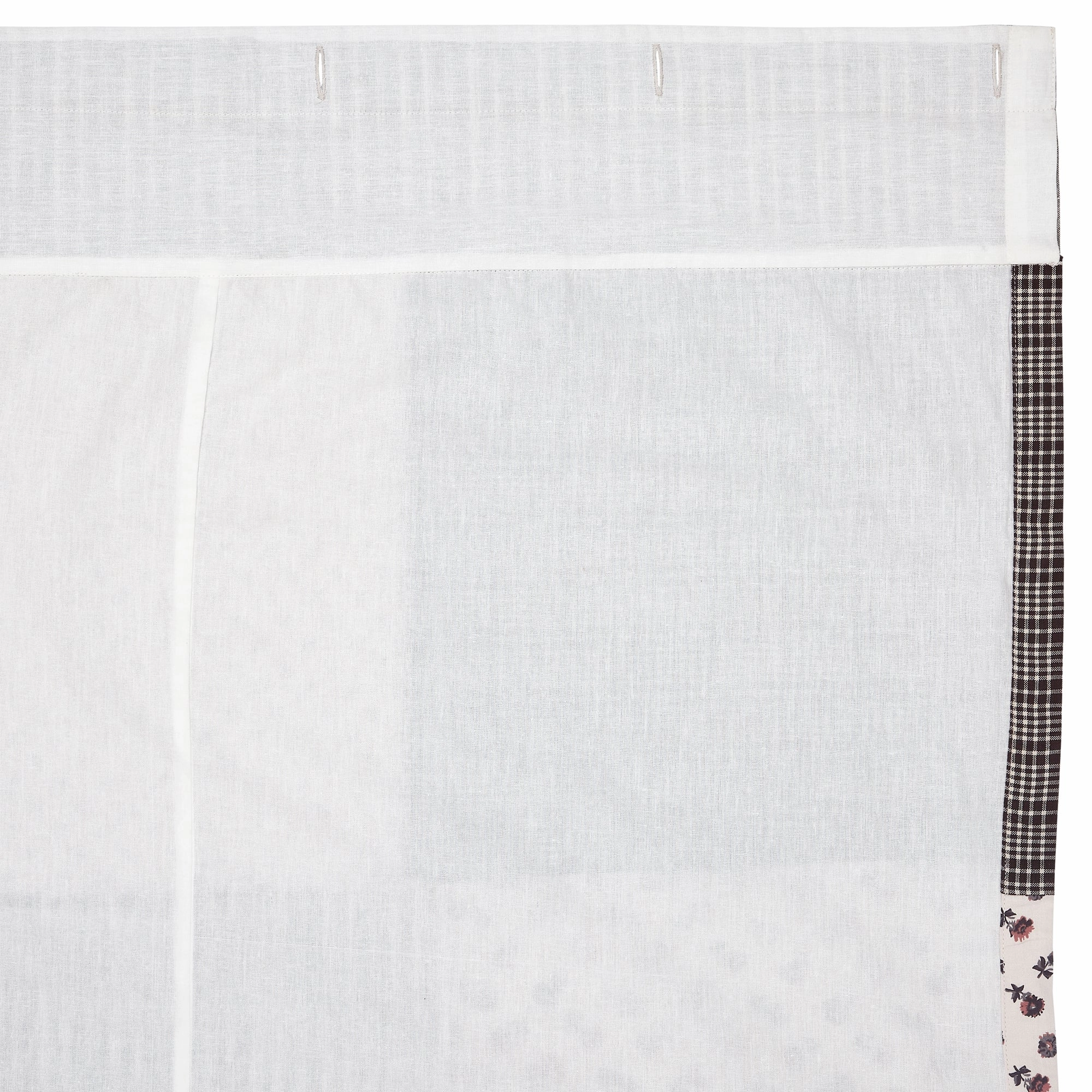 Fleurette Patchwork Shower Curtain