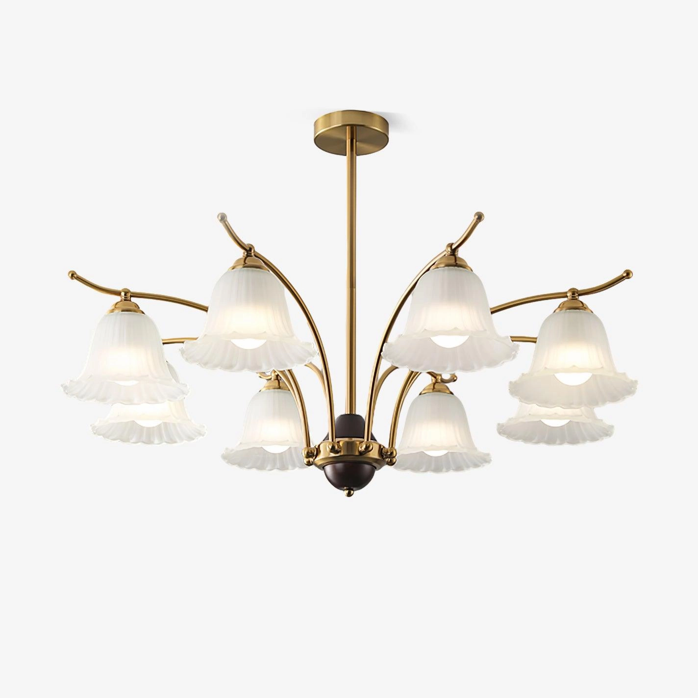Flora Brass Chandelier chandelier,ceiling light,decorative lighting