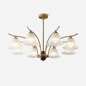 Flora Brass Chandelier chandelier,ceiling light,decorative lighting