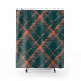 Floral Abstract Shower Curtain | Lavender White Grey Bath Curtain Lighting,Home Lighting