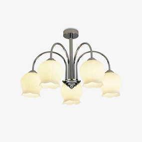 Floral Glass Chandelier chandelier,ceiling light,decorative lighting