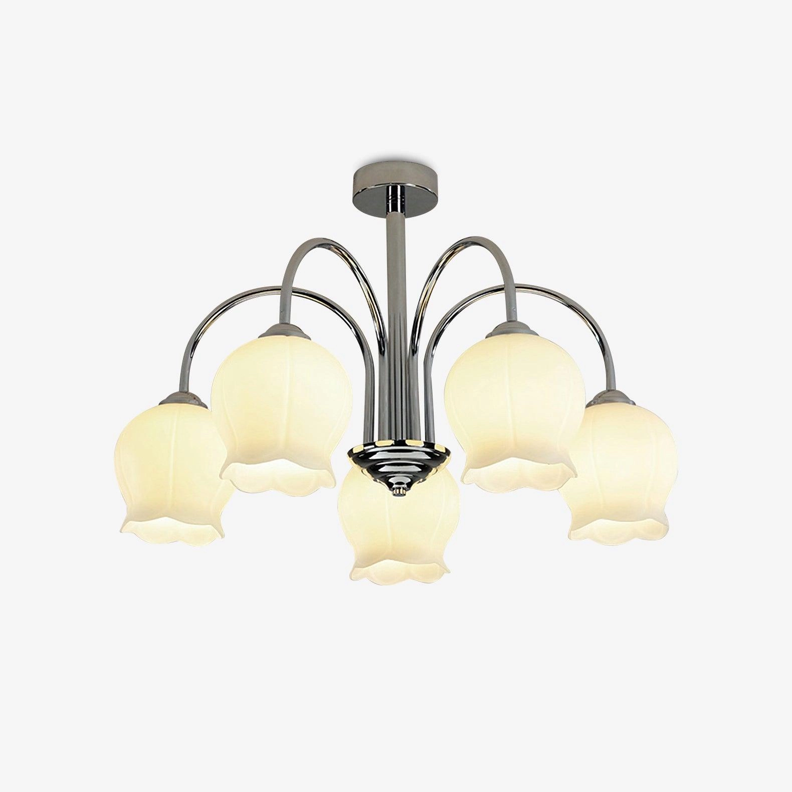 Floral Glass Chandelier chandelier,ceiling light,decorative lighting