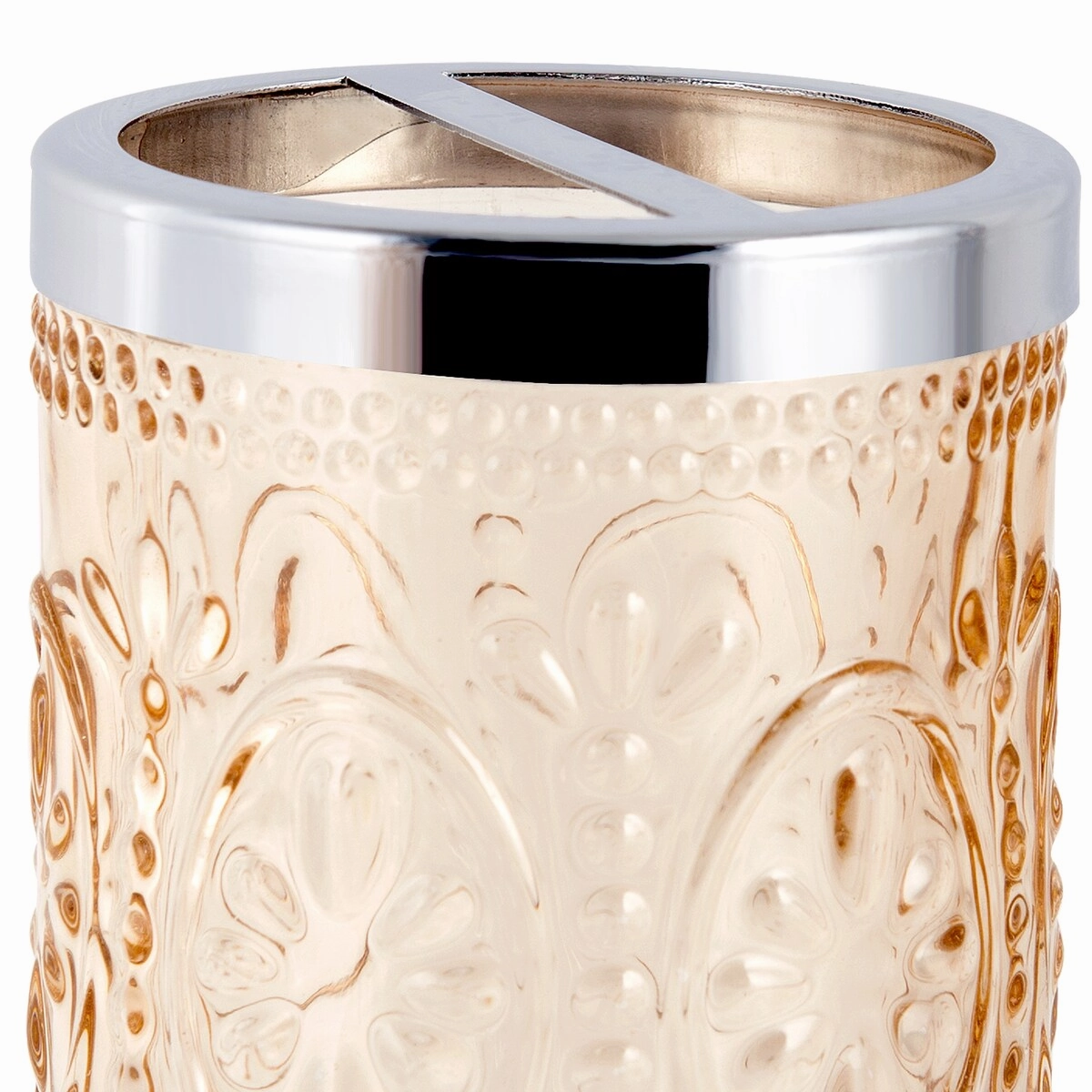 Floral Hedge Toothbrush Holder - Blush Pink