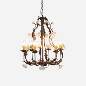 Florentine Rose Garden Chandelier chandelier,ceiling light,decorative lighting