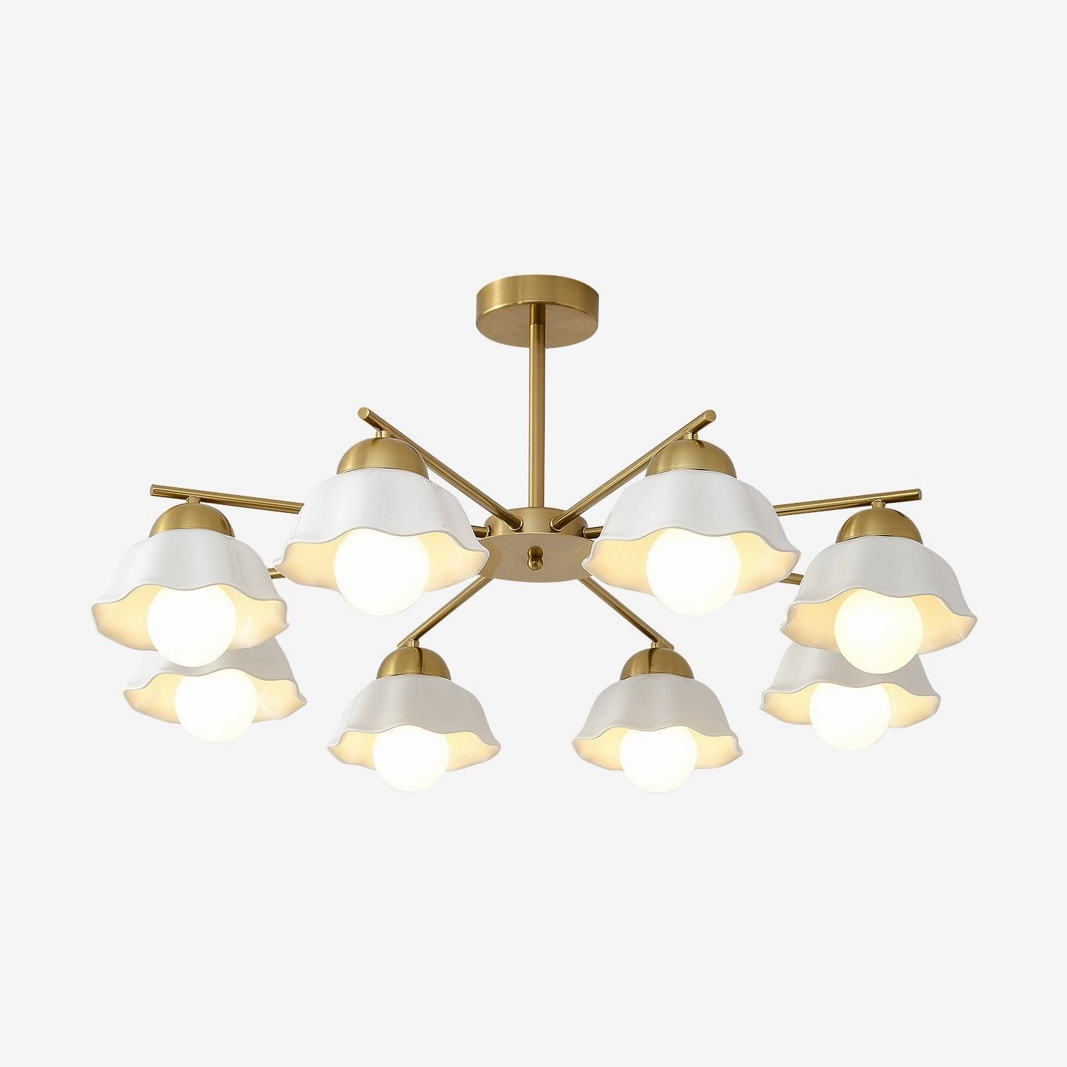 Flower Shade Chandelier