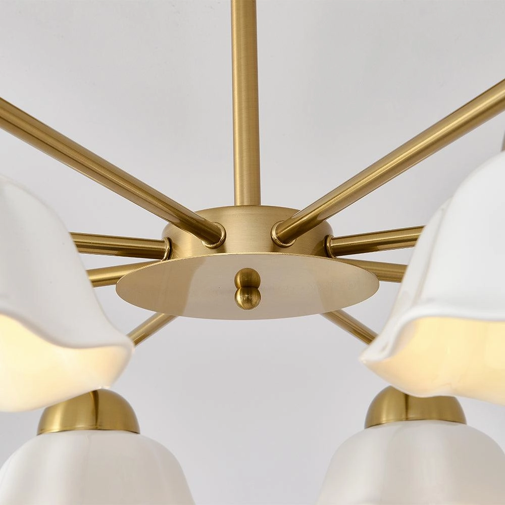 Flower Shade Chandelier