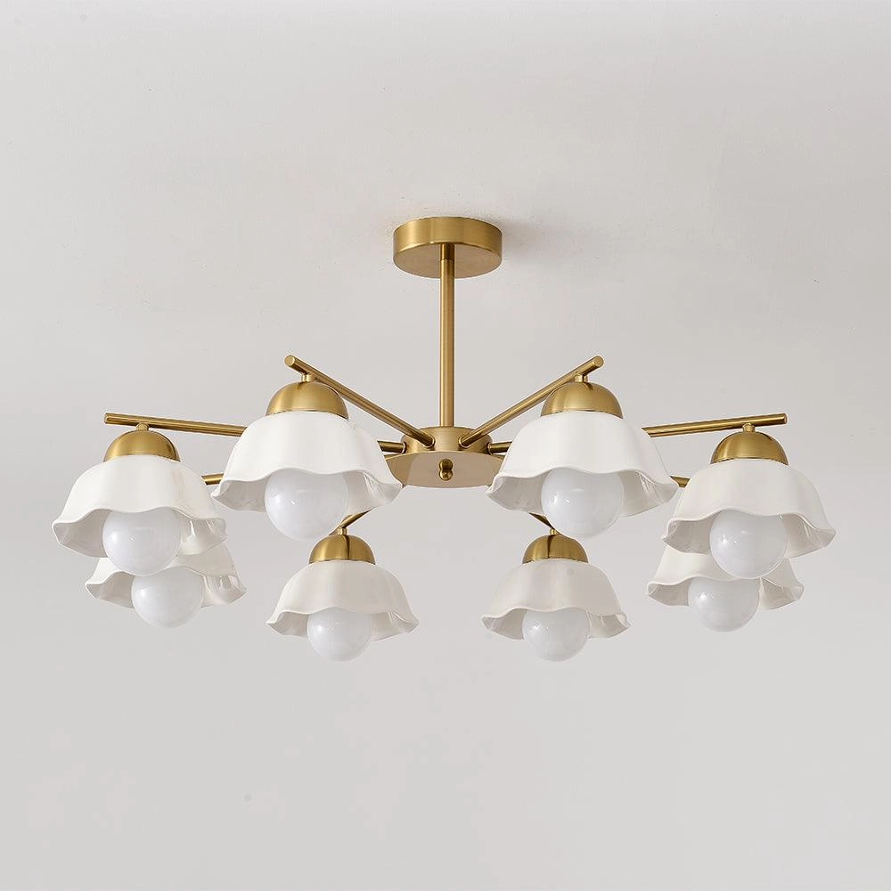 Flower Shade Chandelier