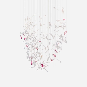 Flying Glass Feather Chandelier chandelier,ceiling light,decorative lighting