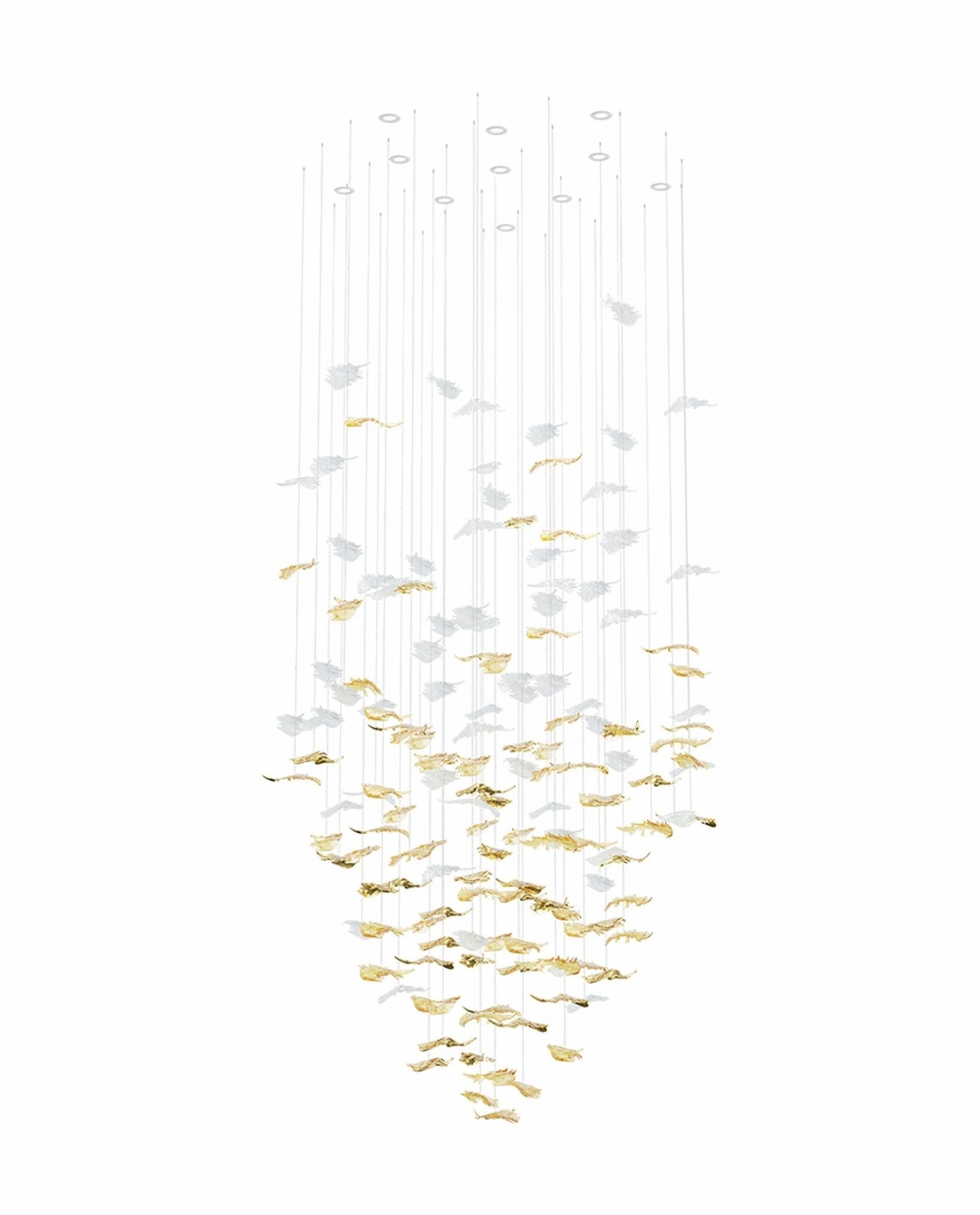 Flying Leaves Chandelier