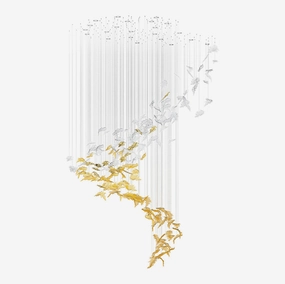 Flying Leaves Chandelier chandelier,ceiling light,decorative lighting
