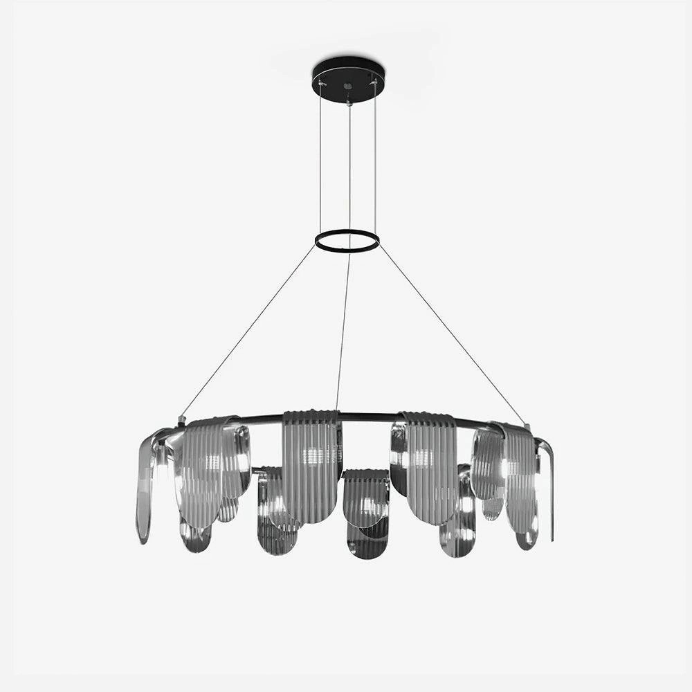 Folioles Brass Chandelier chandelier,ceiling light,decorative lighting