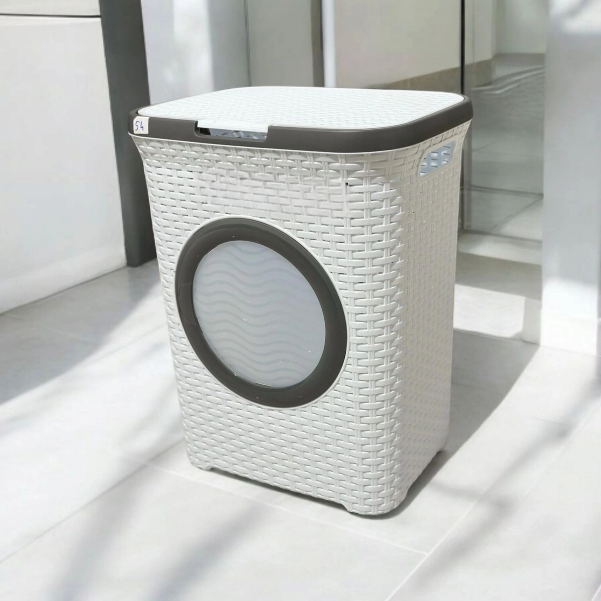 Foly Life Laundry Basket Modern Rattan 65L TM-1038 Titiz