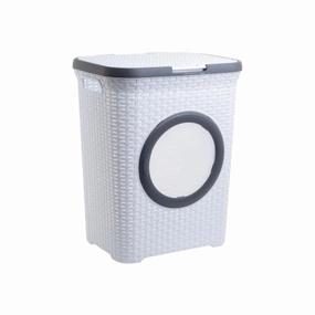 Foly Life Laundry Basket Modern Rattan 65L TM-1038 Titiz fabric hamper,portable laundry bin,laundry storage
