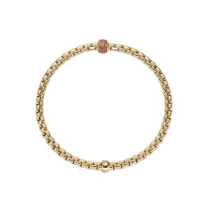 FOPE Eka Flex'it Bracelet with Pink Sapphire Pav