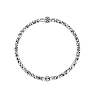FOPE Eka Flex'it Bracelet with Sapphire Pav