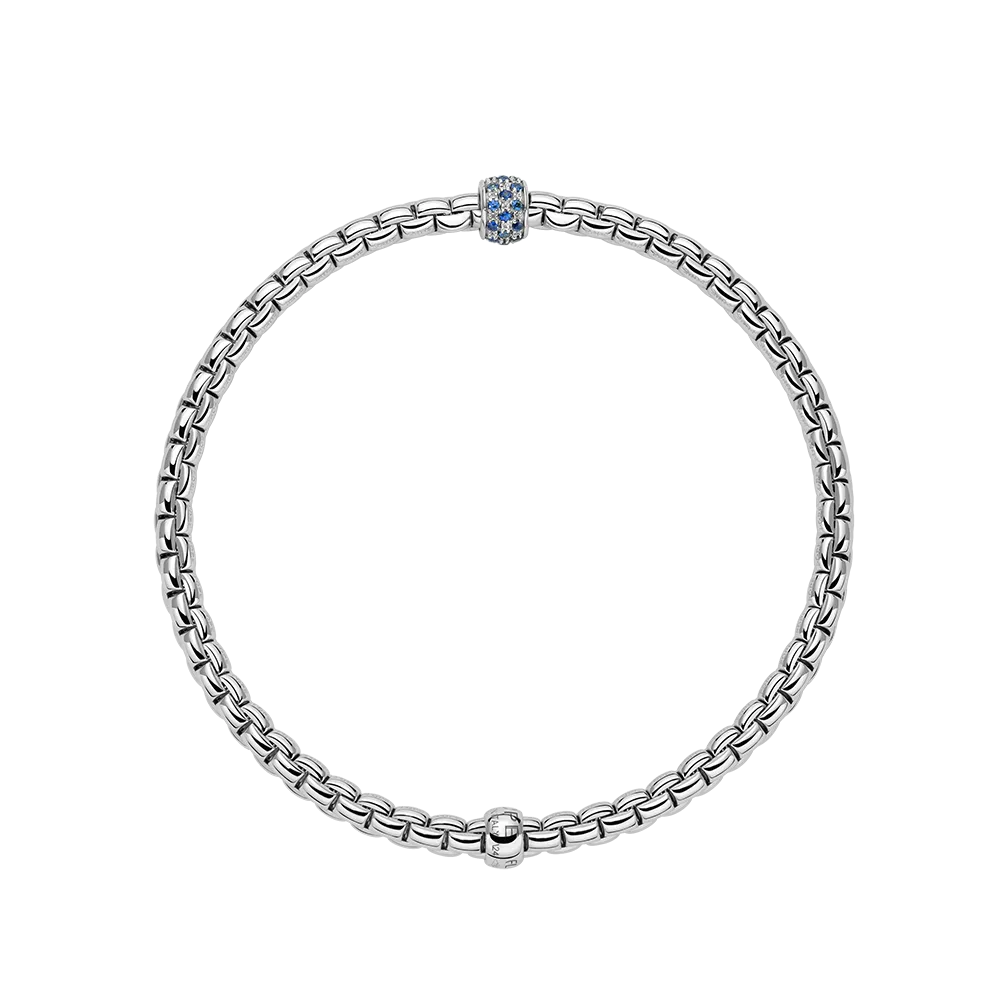 FOPE Eka Flex'it Bracelet with Sapphire Pav