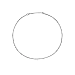 FOPE Eka Necklace with Rhombus-Set Diamonds