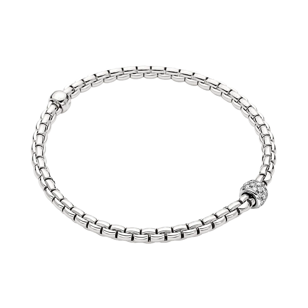 FOPE Eka Tiny Flex'it Bracelet with Diamonds