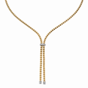 FOPE Eka Necklace with Diamond Pav