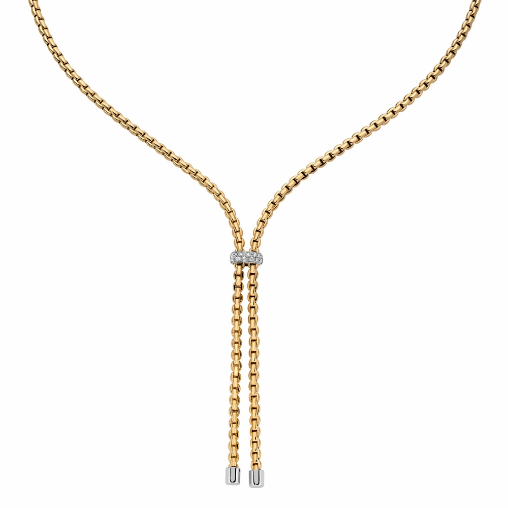 FOPE Eka Necklace with Diamond Pav