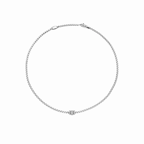 FOPE Eka Necklace with Rhombus-Set Diamonds