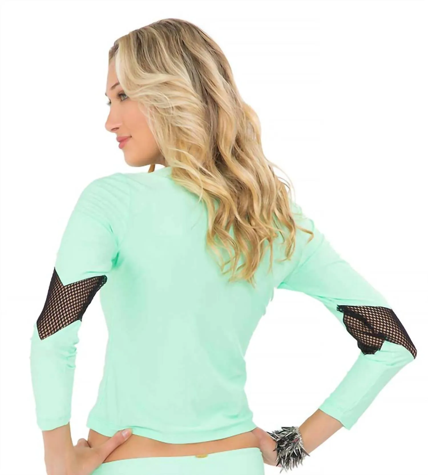 For Your Eyes Only Rashguard In Mint