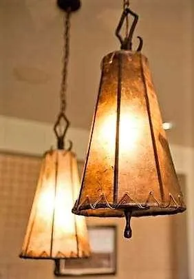 Fort Rock Rawhide Pendant Lights