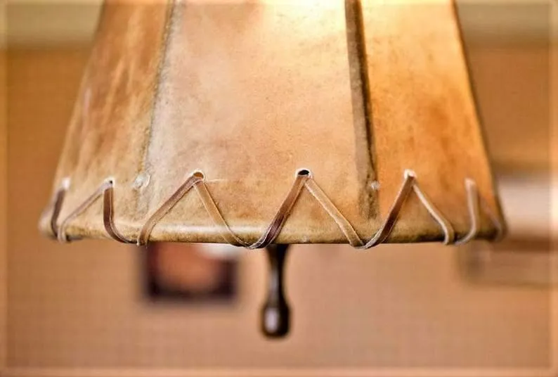 Fort Rock Rawhide Pendant Lights