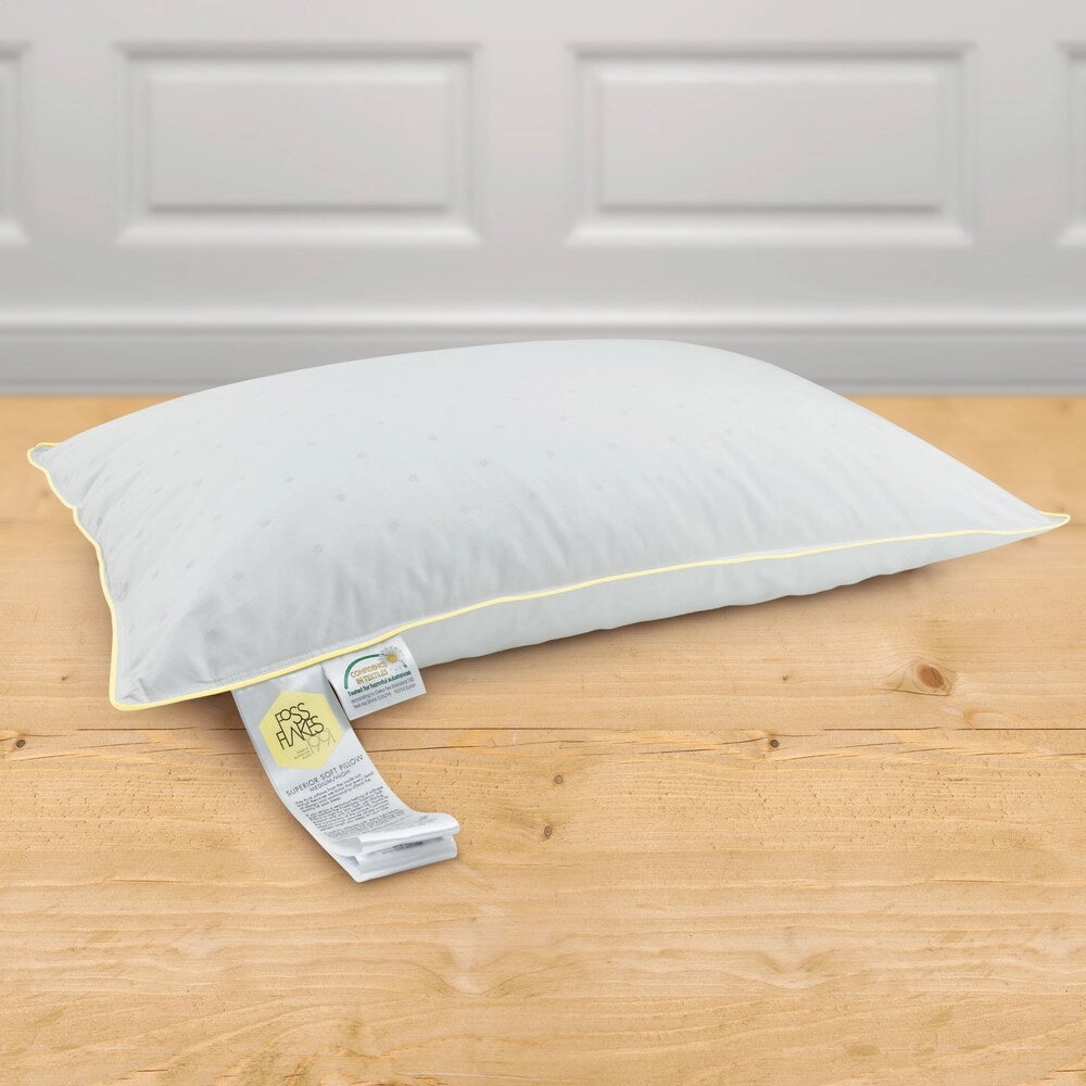 Fossflakes Superior Soft/ Medium Density Pillow from Denmark
