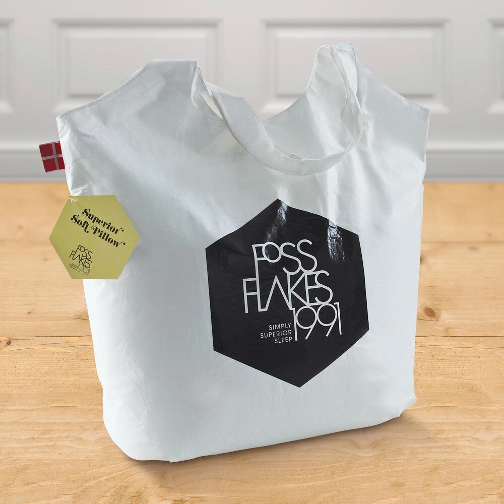 Fossflakes Superior Soft/ Medium Density Pillow from Denmark
