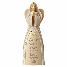 Foundations Love Angel Figurine Decorative Mirror,Home Decor Mirror