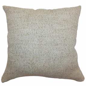 Francisca Weave Euro Sham Oatmeal pillowcases,cotton pillow covers,bed linen