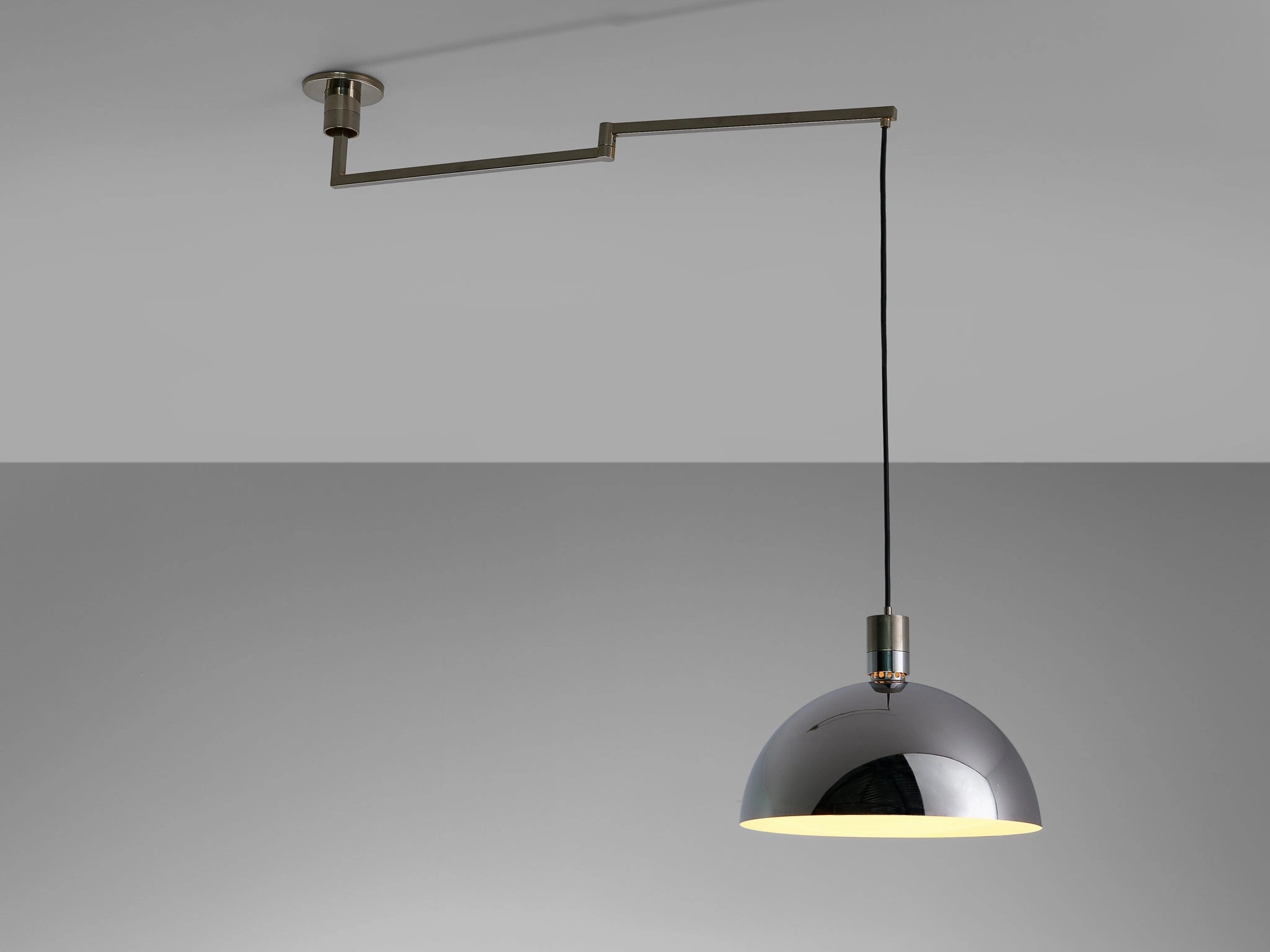 Franco Albini, Franca Helg and Antonio Piva AM/AS Pendant Lamp in Metal