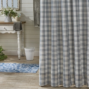 French Blue Shower Curtain Lighting,Lamps Fixtures