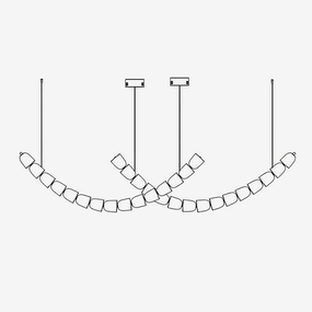 Gabriel Chandelier A chandelier,ceiling light,decorative lighting