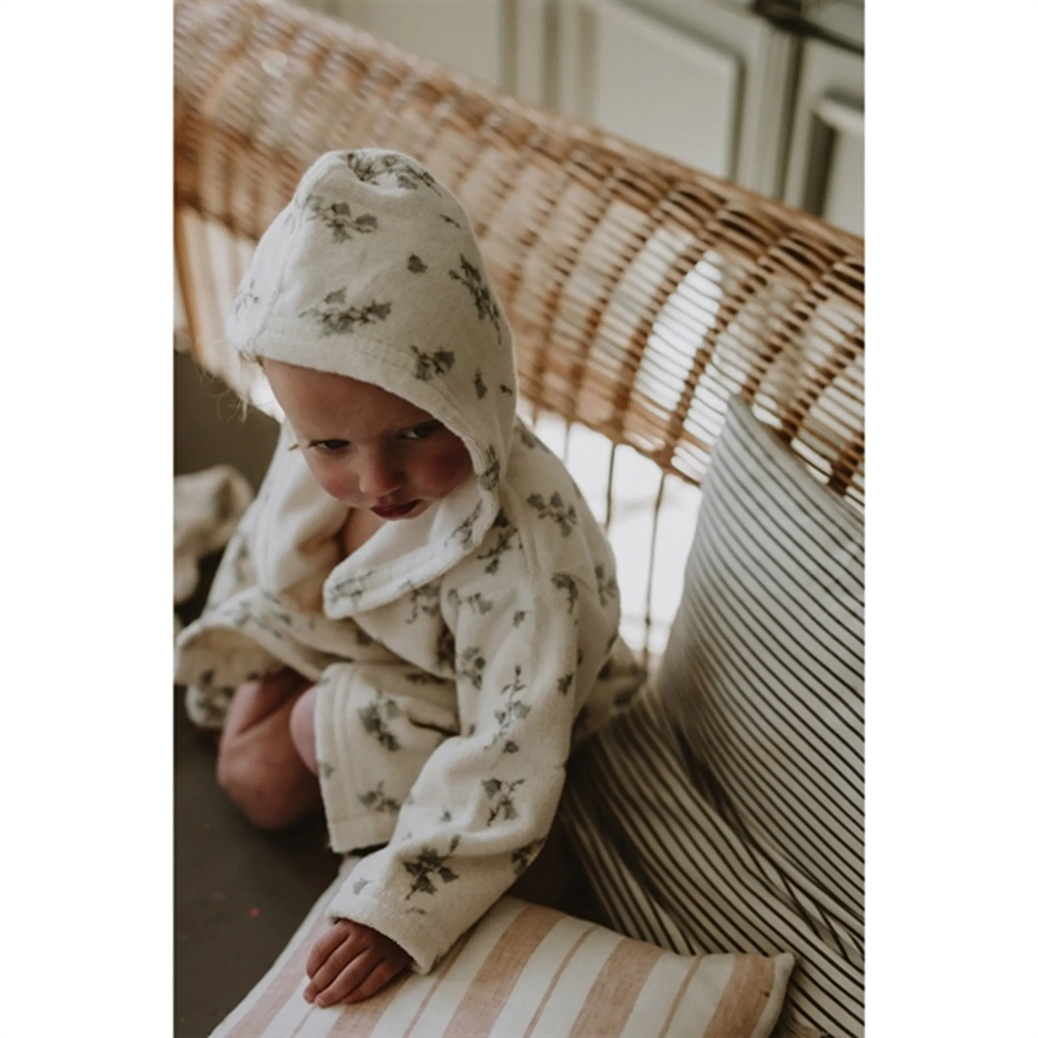 Garbo&Friends Terry Bath Robe Bluebell