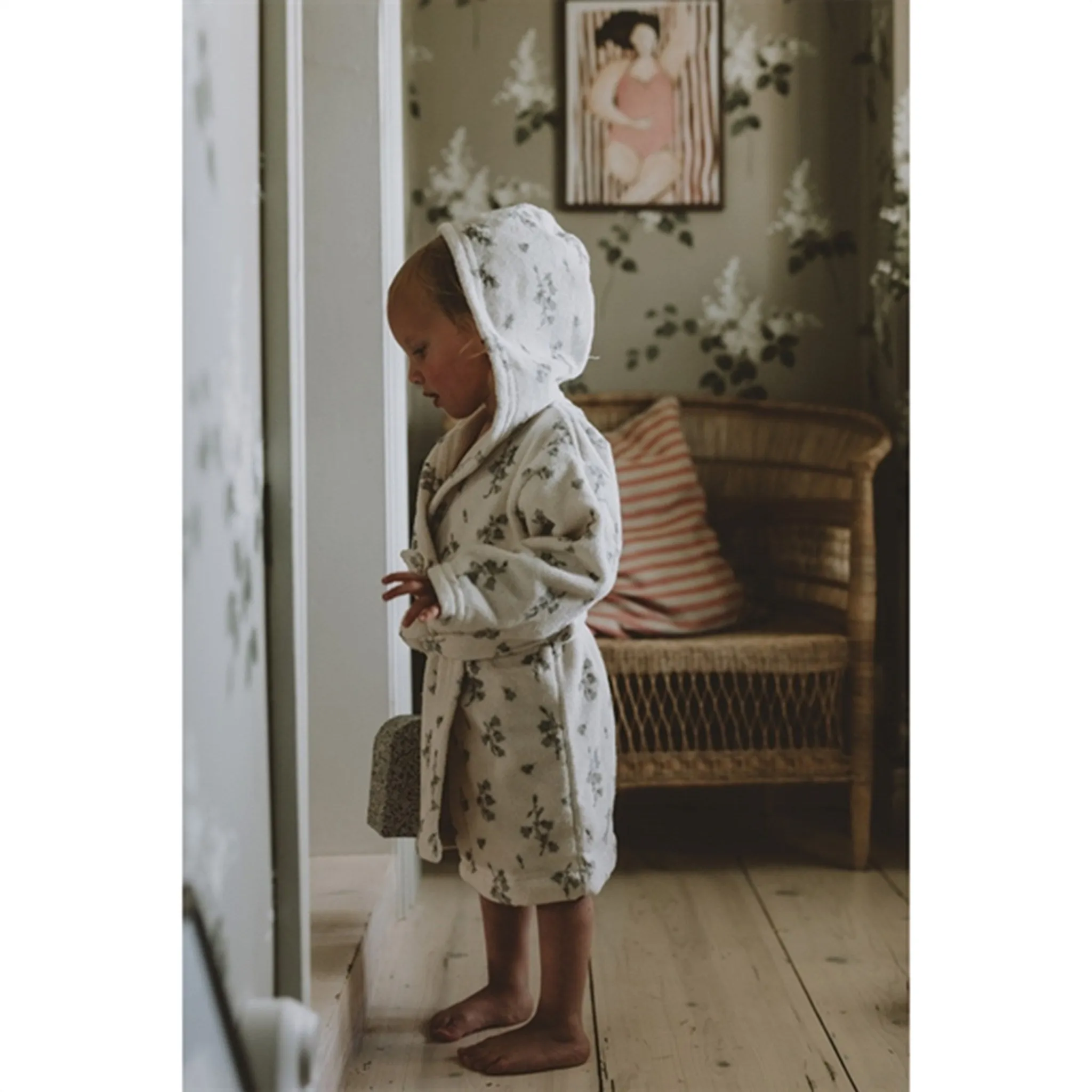 Garbo&Friends Terry Bath Robe Bluebell