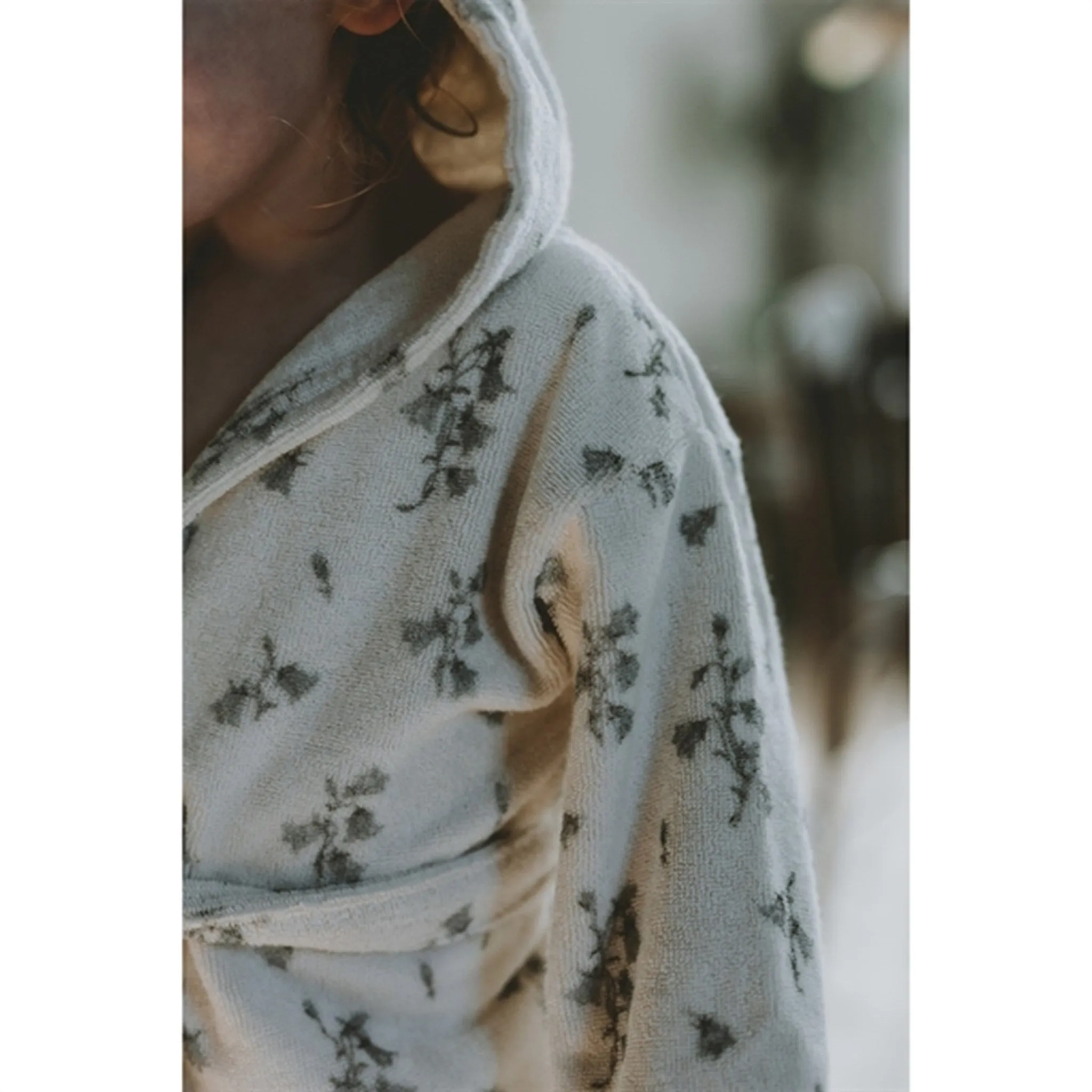 Garbo&Friends Terry Bath Robe Bluebell