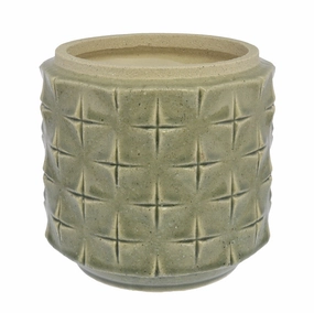 Gemma Cachepot - Lrg - Grey Vase,Ceramic Vase