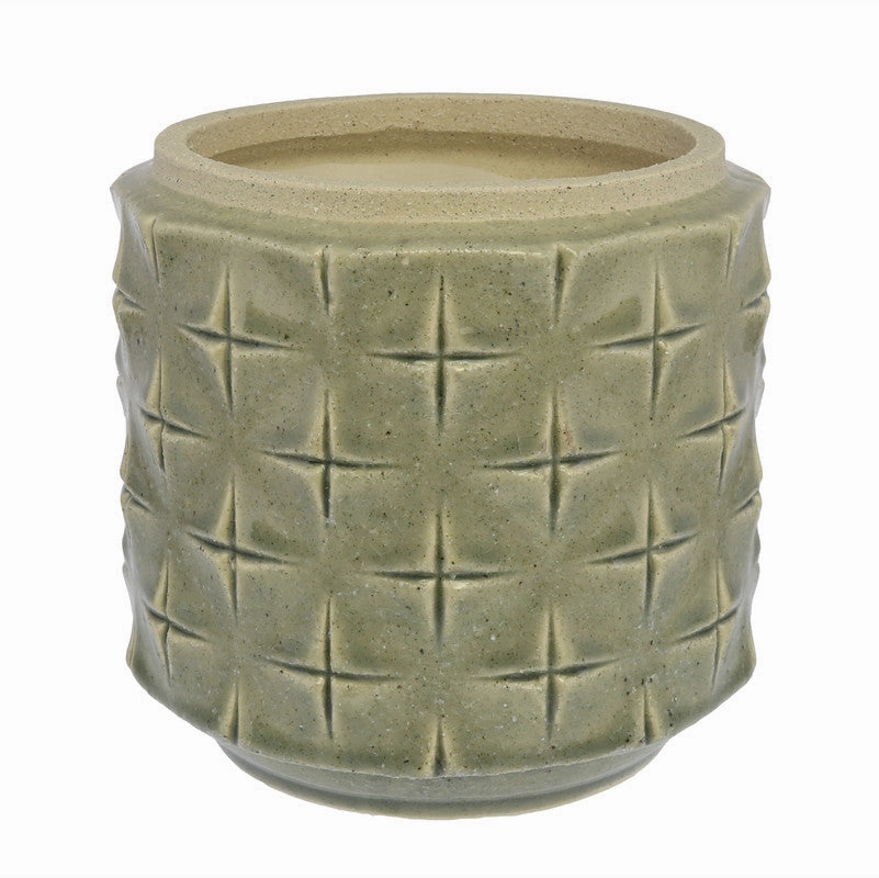 Gemma Cachepot - Lrg - Grey Vase,Ceramic Vase