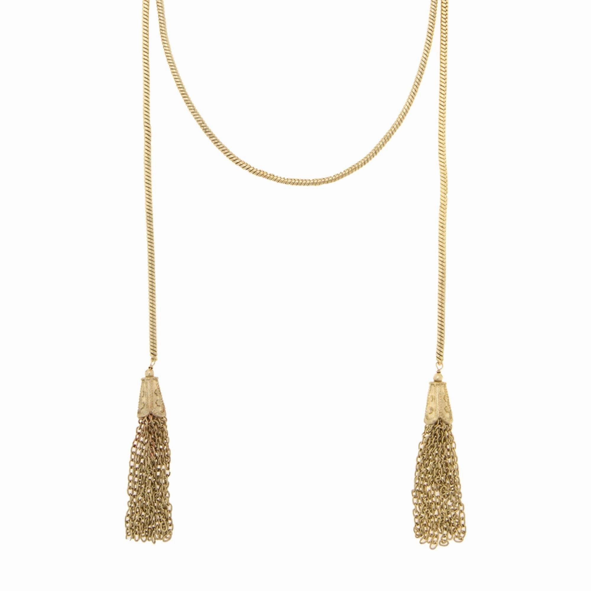 Gia Rope Gold-Tone Necklace