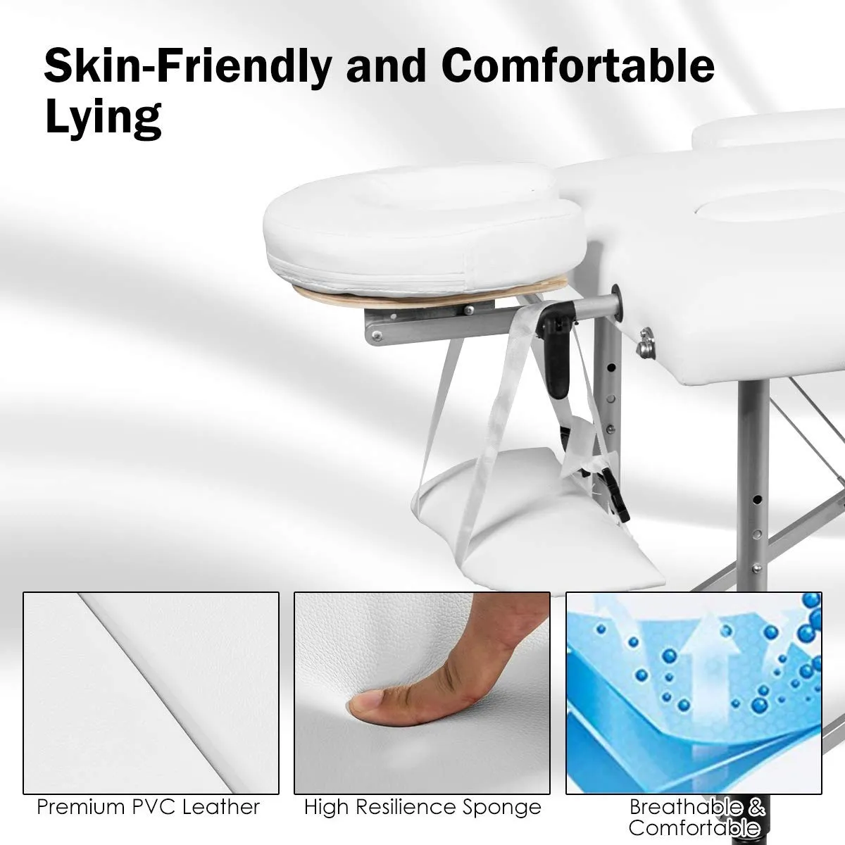 Giantex 84" Massage Table Professional Portable Massage Bed