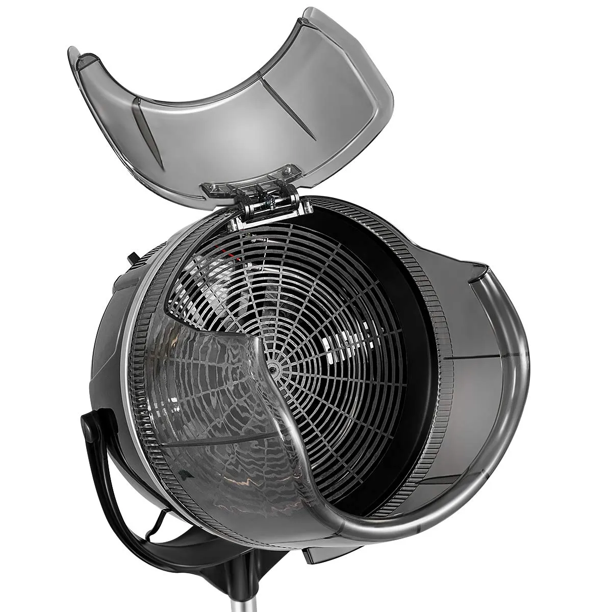 Giantex Adjustable Hood Floor Hair Bonnet DRYER Stand Up Rolling Base Salon Wheels