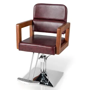 Giantex Barber Chair - Salon Chair for Hair Stylist folding chair, portable chair