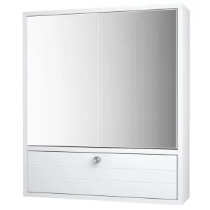 Giantex Bathroom Cabinet Wall Mounted Mirrored Storage Organizer bathroom organizer, toilet brush holder