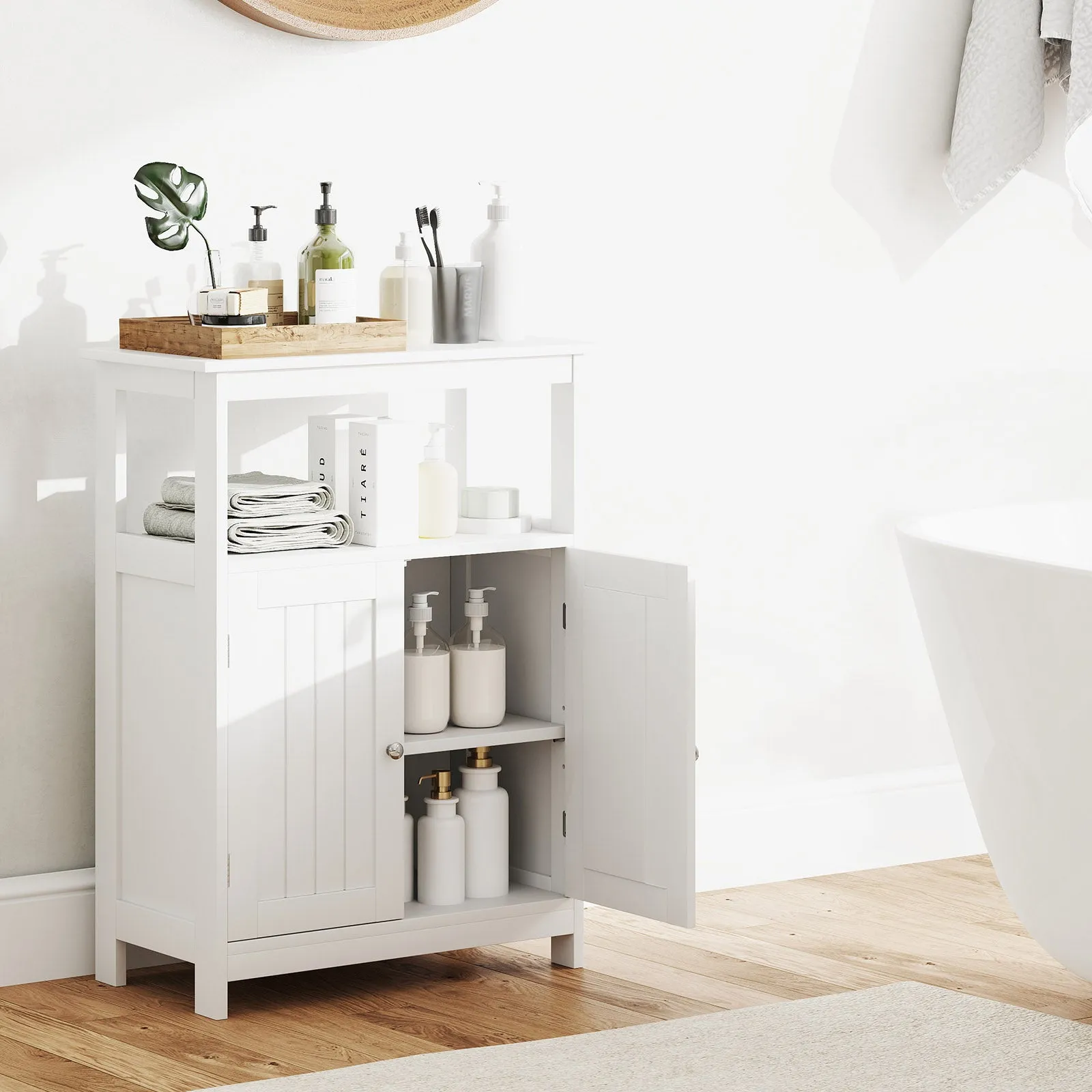 Giantex Bathroom Storage Cabinet